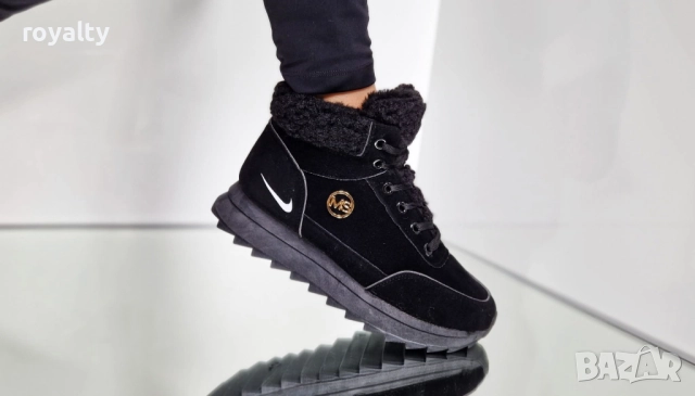Nike Стилни Зимни Дамски Боти , снимка 3 - Дамски боти - 52117386