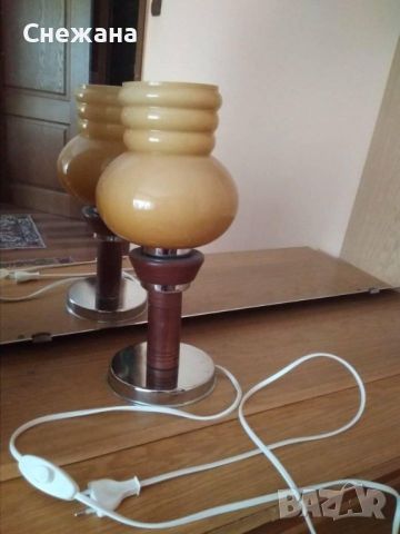 Стара соц нощна лампа, снимка 2 - Антикварни и старинни предмети - 45852042