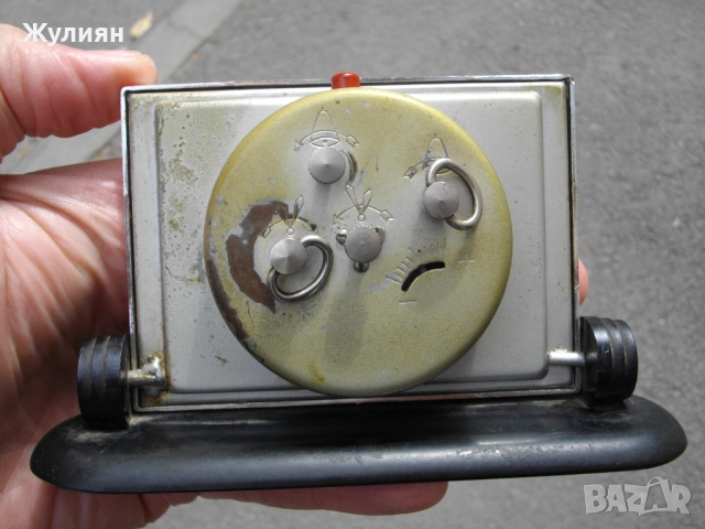 КОЛЕКЦИОНЕРСКИ БУДИЛНИК СЛАВА SLAVA , снимка 6 - Антикварни и старинни предмети - 51845065