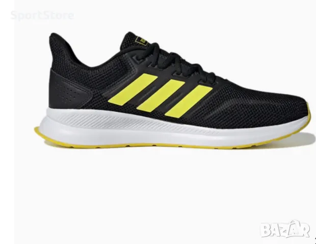 Adidas Runfalcon 'Black Yellow' F36206, снимка 3 - Маратонки - 50195470