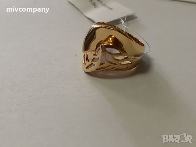 Златен пръстен 5.54гр., снимка 6 - Пръстени - 45156864