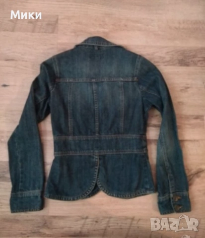 Дамско дънково яке, снимка 2 - Якета - 53628019