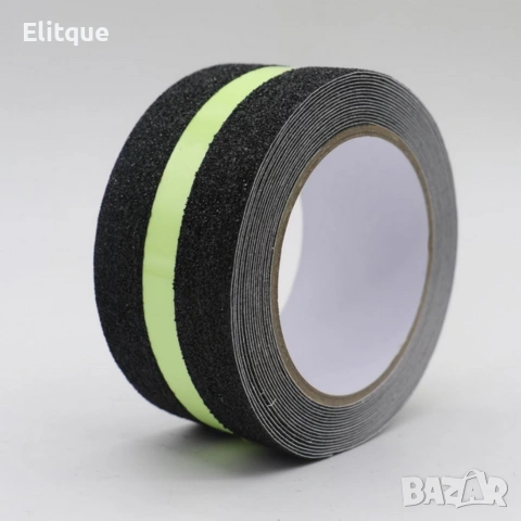 Противоплъзгаща флуоресцентна лента 5 м x 5 см , снимка 3 - Други стоки за дома - 54219567