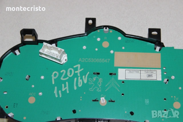 Километраж Peugeot 207 (2006-2014г.) 96 661 331 80 / 9666133180 / A2C53337660 / 96 661 331 80 -00, снимка 4 - Части - 54143407