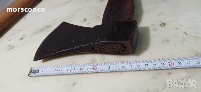 Рядък немски топор -"Dankre"- 800гр. , снимка 4 - Антикварни и старинни предмети - 52113088
