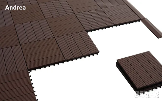 Декинг плочки за монтаж на балкони,терази,веранди и дворове, снимка 1