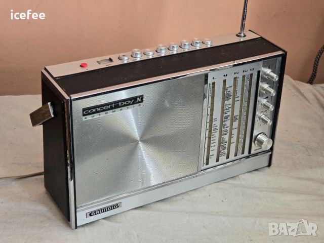 Grundig Concert-Boy Automatic N210 радио, снимка 9 - Радиокасетофони, транзистори - 45492907