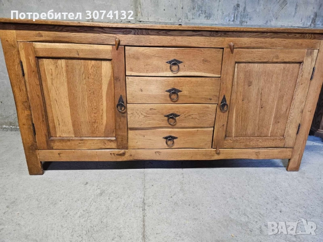 Контрабюфет в стил Рустик (уникална изработка) 