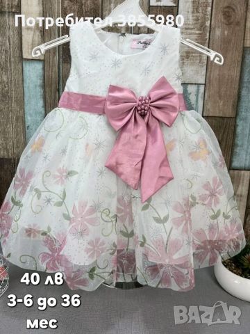 Бебешка рокля, снимка 1 - Бебешки рокли - 45675094