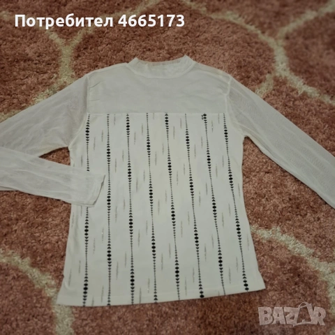 Лот Бели Блузки, снимка 6 - Блузи с дълъг ръкав и пуловери - 53417818