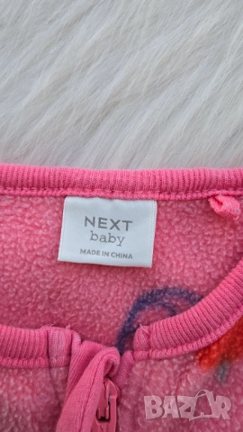 Поларени ромпъри Next и PL Baby 6-9 месеца, снимка 4 - Бебешки гащеризони - 51817259