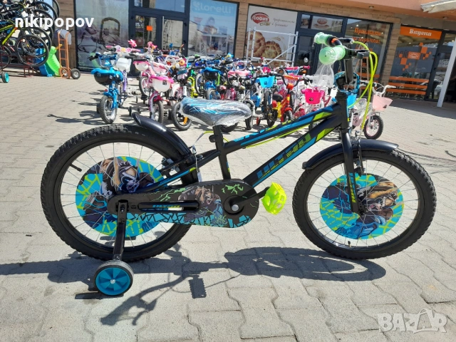 CROSS Велосипед 20" Ultra Kiddy черен