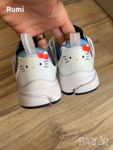 Оригинални маратонки Nike Air Presto Hello Kitty! 38,5 н, снимка 7 - Маратонки - 46816599