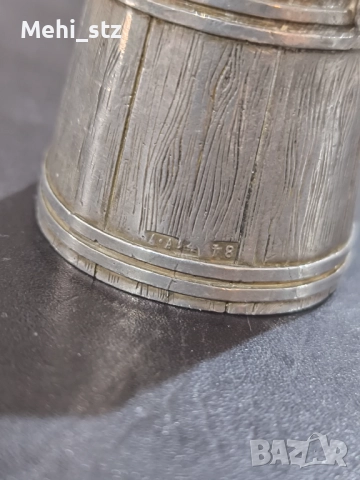 Царска Русия сребърна чаша, снимка 3 - Други ценни предмети - 52987168