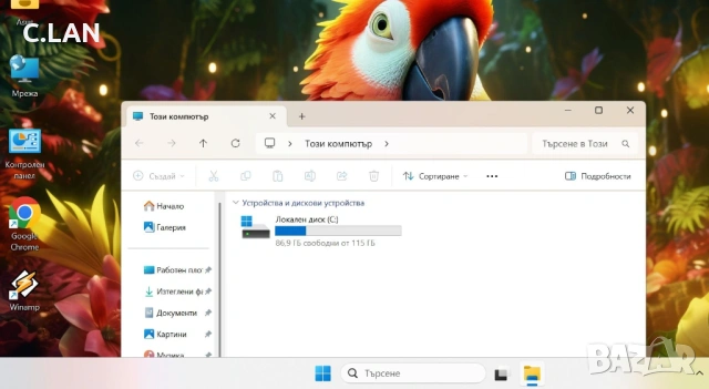 Asus E410M Intel N4020/4GB/128SSD/FHD, снимка 4 - Лаптопи за дома - 54199158