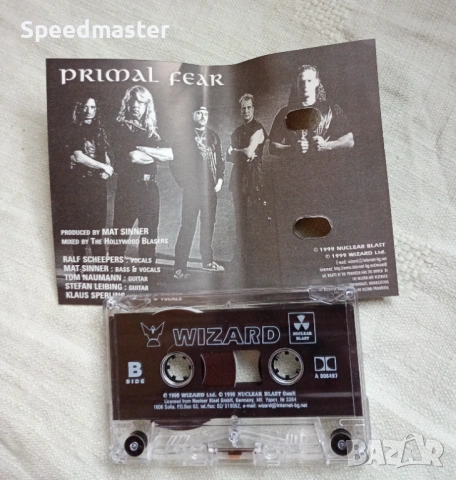 Primal Fear - Jaws of Death.Wizard, снимка 2 - Аудио касети - 54032029