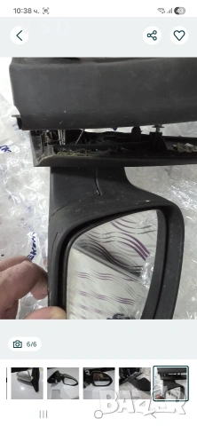 Огледало Smart Forfour 2005гд, снимка 6 - Части - 53410890