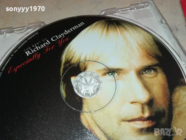 RICHARD CLAYDERMAN CD 2204251647, снимка 8 - CD дискове - 49991229