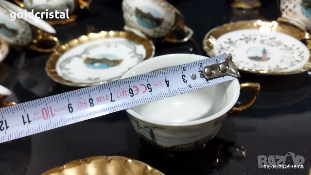 старинен немски порцелан чаши за кафе , снимка 10 - Антикварни и старинни предмети - 51628605