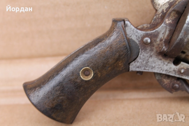 Белгийски револвер ''Лефоше''  с надпис ''USA'', снимка 2 - Други ценни предмети - 52755167