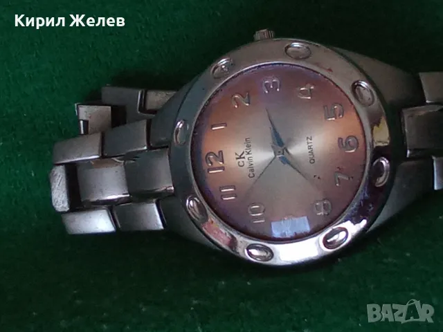 CALVIN KLEIN QUARTZ SWISS MADE КРАСИВ ФЕШЪН КВАРЦОВ ЧАСОВНИК с ВЕРИЖКА 44077, снимка 16 - Мъжки - 45101768