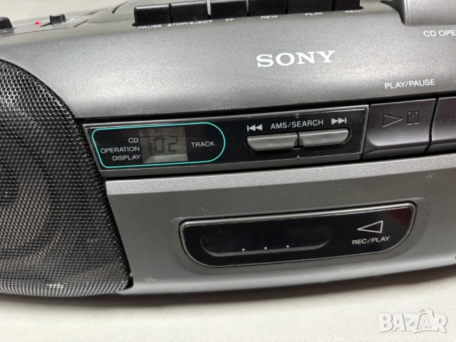 CD РадиоКасетофон SONY CFD-9 Sony Corporation; Tokyo, снимка 6 - Радиокасетофони, транзистори - 52882400
