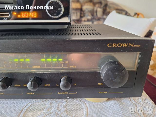 CROWN WS- 440 HIFI STEREO AMPLIFIER  MADE IN GERMANY , снимка 2 - Ресийвъри, усилватели, смесителни пултове - 45919201