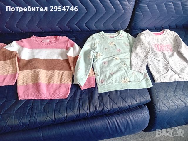 Лот блузи 18-24 м., снимка 7 - Бебешки пижами - 45543724