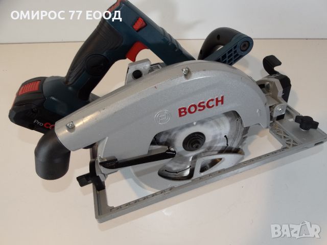 Bosch GKS 18V - 68 + 4.0 Ah - Акумулаторен циркуляр, снимка 5 - Други инструменти - 46171630