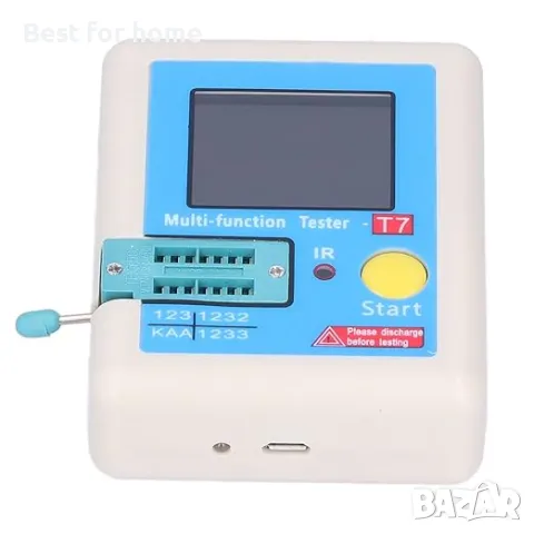 Nimomo LCR-T7 високоскоростен транзистор тестер , снимка 5 - Други инструменти - 49643619