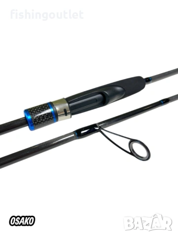 Спининг въдица на 5 части Osako Intrepid 2.28 и 2.40мт , снимка 2 - Въдици - 53984329