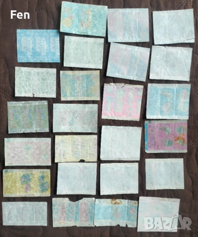 Опаковки от дъвки , снимка 2 - Колекции - 52582613