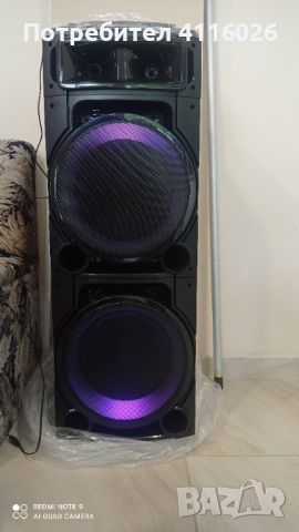 Колона 10x2 SUBWOOFER SPEAKER PA SYSTEM , снимка 2 - Тонколони - 46034257