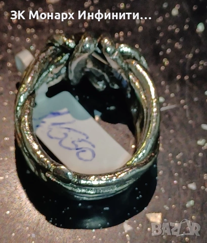 Сребърен Пръстен , снимка 3 - Пръстени - 53206643