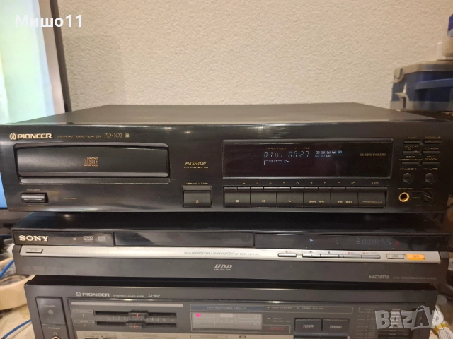 AIWA AD-WX727E/JVC AX-211BK/ONKYO TA-2330/Hitachi TRK-5664E/PIONEER PD-103, снимка 14 - Аудиосистеми - 54205669