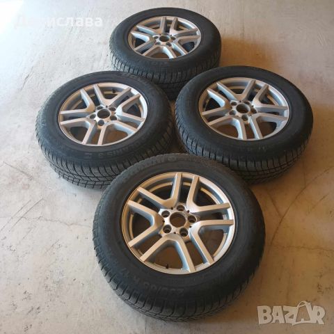 Оригинални алуминиеви джанти 17'' със зимни гуми за BMW X5(Е53), снимка 10 - Гуми и джанти - 45241676