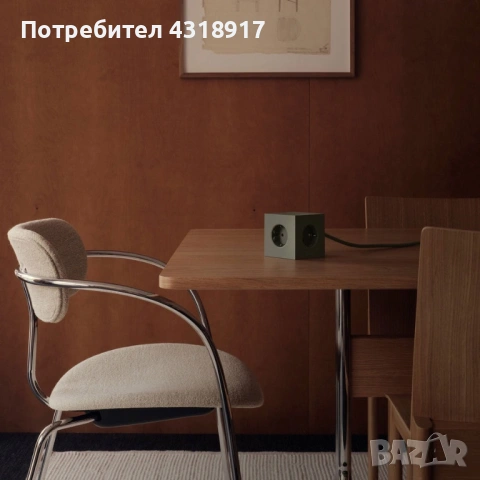  Удължител AVOLT x Bauhaus-Archiv, Square 2, 3 контакта, 2xUSB-C, идеален за дома/офиса, снимка 3 - Друга електроника - 53095206