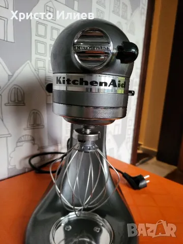 KitchenAid Artisan Планетарен Миксер Кухненски робот 5KSM150PSEPM Сив, снимка 11 - Кухненски роботи - 48980580