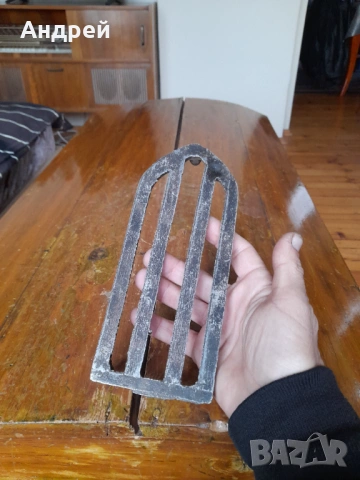 Стара скара за ютия на жар,поставка за ютия #2, снимка 4 - Други ценни предмети - 53963586
