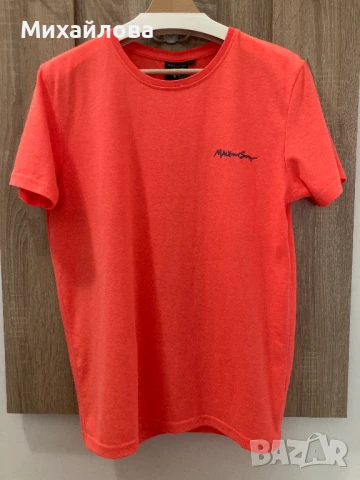 Оранжева тениска на Maul, снимка 3 - Тениски - 50861360