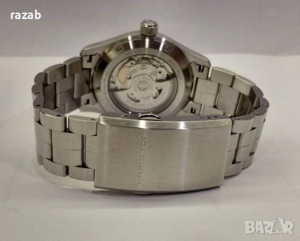 Чисто нов! 2 год.,гаранция Hamilton Khaki Field-Automatic, снимка 9 - Мъжки - 54045221