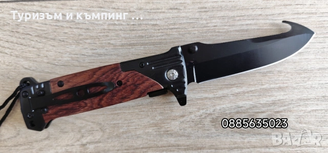 Сгъваем нож магнезиева запалка, снимка 10 - Ножове - 53035845