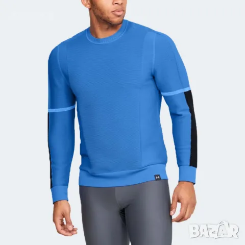 Under Armour IntelliKnit - Оригинална мъжка плетена блуза р-р M, снимка 1 - Блузи - 48554484