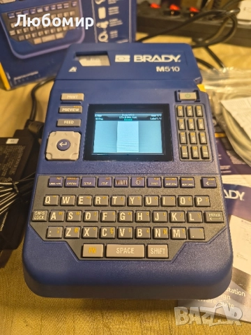 Принтер за етикети M510 за ЕС + комплект Brady Workstation , снимка 6 - Принтери, копири, скенери - 52336133
