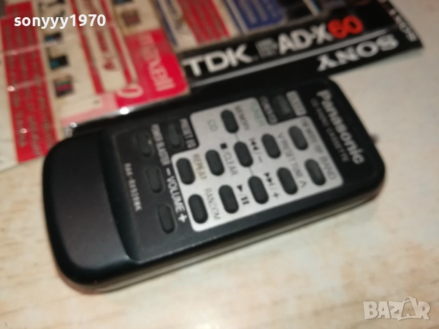 PANASONIC CD RADIO CASSETTE REMOTE CONTROL 0509251104, снимка 7 - Радиокасетофони, транзистори - 51613220