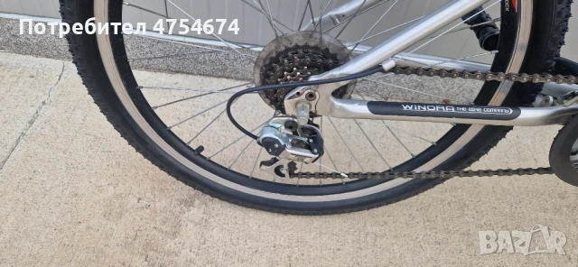 Юношески алуминиев велосипед Winora колело 24", снимка 2 - Велосипеди - 53870171