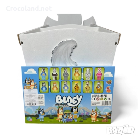 Комплект фигурки Bluey – 12 броя, снимка 2 - Фигурки - 52776647