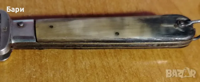 Стар ловен сгъваем нож,ножка DABO/INOX, снимка 5 - Колекции - 50180884