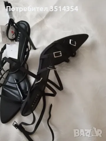 Черни сандали , снимка 4 - Сандали - 50207910