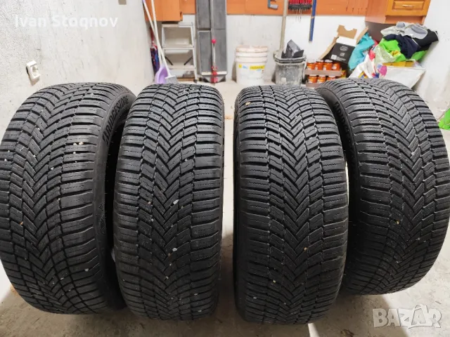 4бр. 215/55/17 DOT3922 Bridgestone 6.4мм, снимка 1 - Гуми и джанти - 48382739